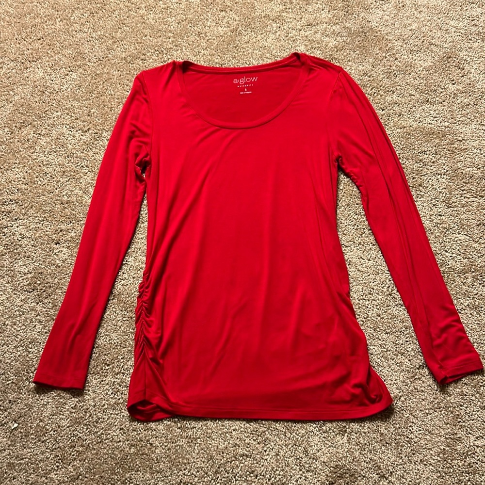 A:Glow Maternity Long Sleeve Shirt